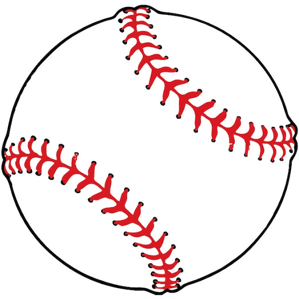 Sofortiger digitaler Baseball Druck in PNG oder PDF