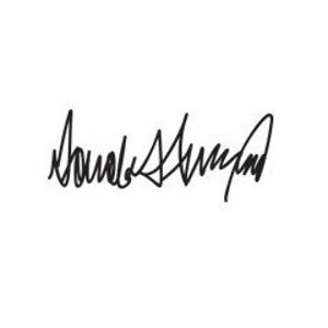 Donald Trump&#39;s Signature - available for digital download