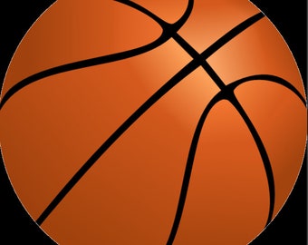 Instant Digital Basketball print in PNG or PDF