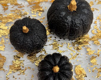 Handmade Mini Pumpkins – Set of 3 or Sold Separately | Fall Decor | Halloween & Thanksgiving Decoration