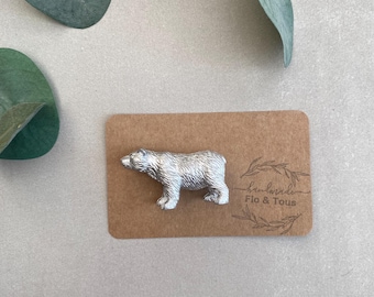 Bear Magnet from Recycled Materials | Handmade Boho Kitchen Decor | housewarming gifts