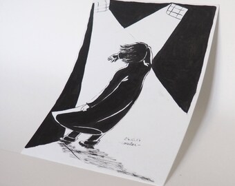 Blind - Inktober 2017 (original)