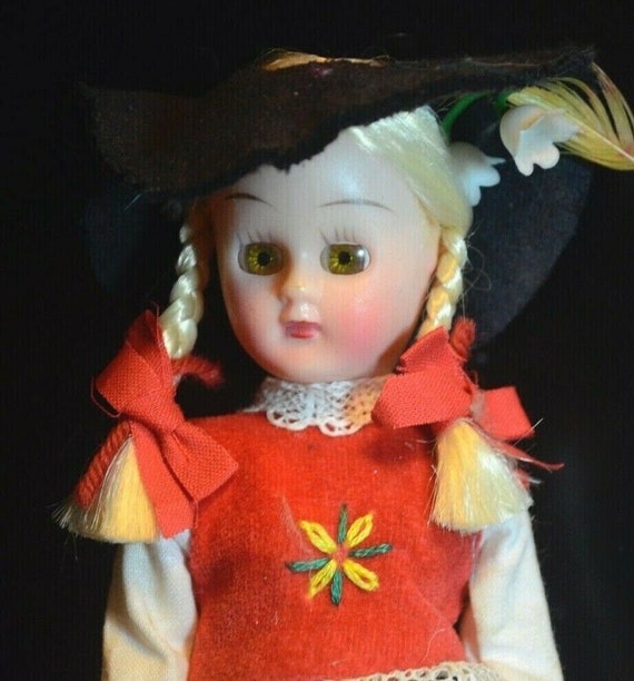 old dolls with blinking eyes