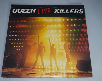 Vinyl Album Queen 'Live Killers' UK 1979 Double  2 x LP 12" Record VG condition