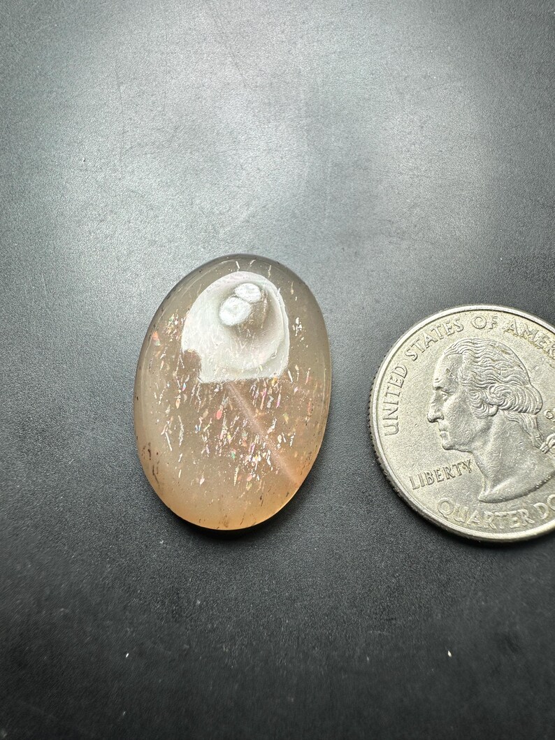 rainbow lattice sunstone for making pendant