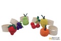 Handmade Iraca Palm Fruit Napkin Rings – Set of 6 – Eco-Friendly Table Decor product logo