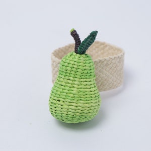 Iraca Fruits Napkin Rings image 3