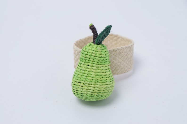 Iraca Fruits Napkin Rings image 3