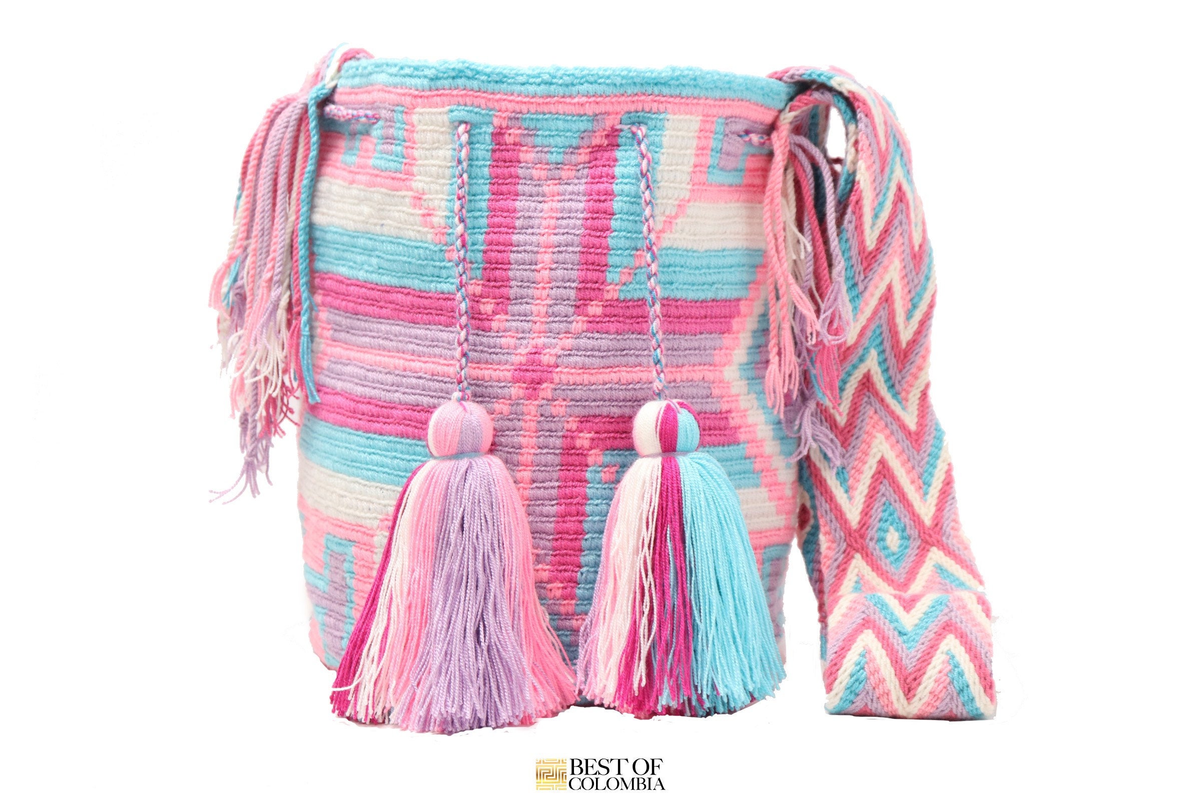 Encanto Mirabel Wayuu Mochila Bag Largw Crochet Crossbody 