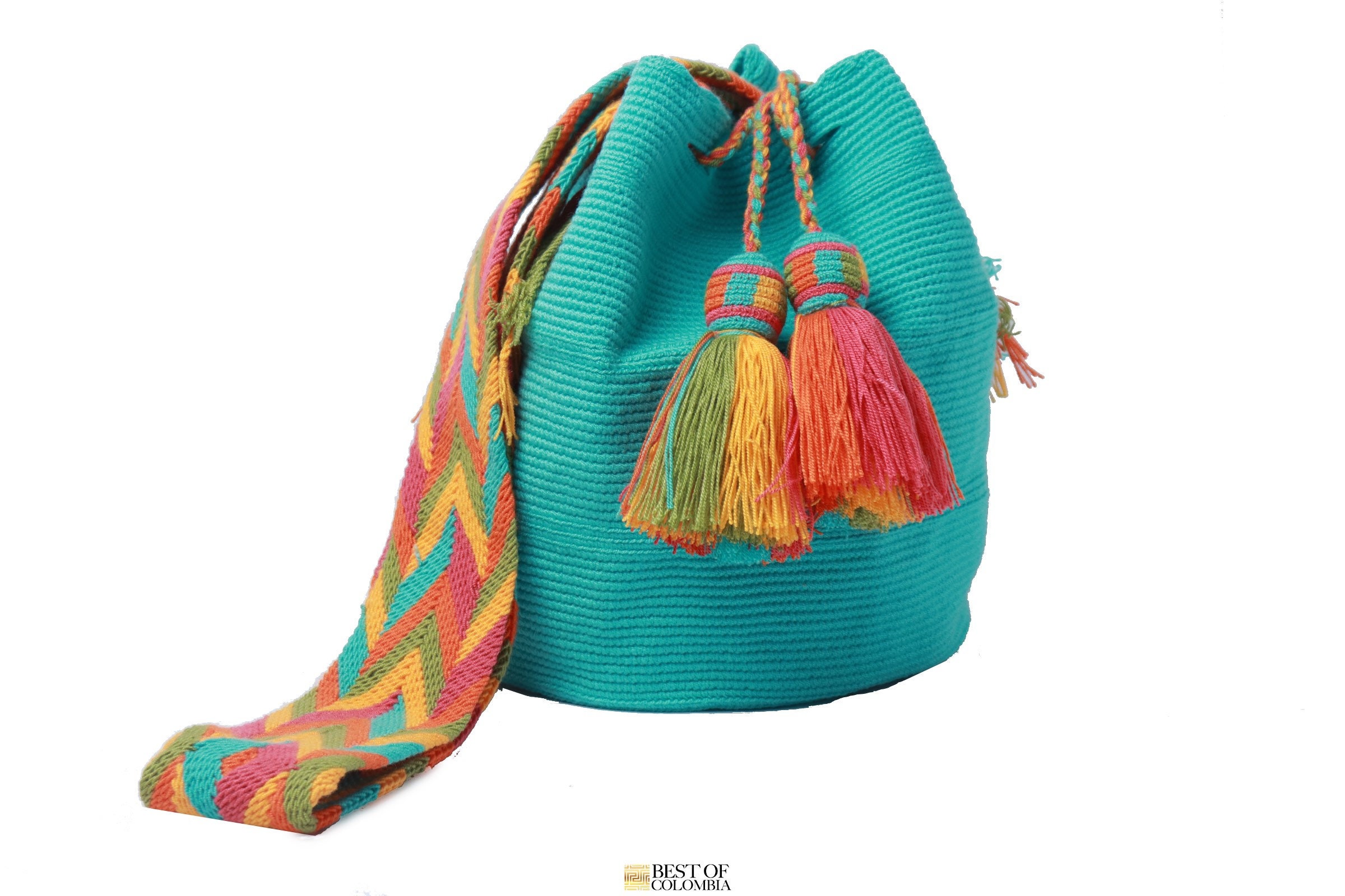 Large Wayuu Mochila Bag / Crochet Purse / Handwoven - Etsy