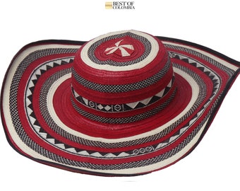 Red Sombrero Vueltiao Hat - All sizes