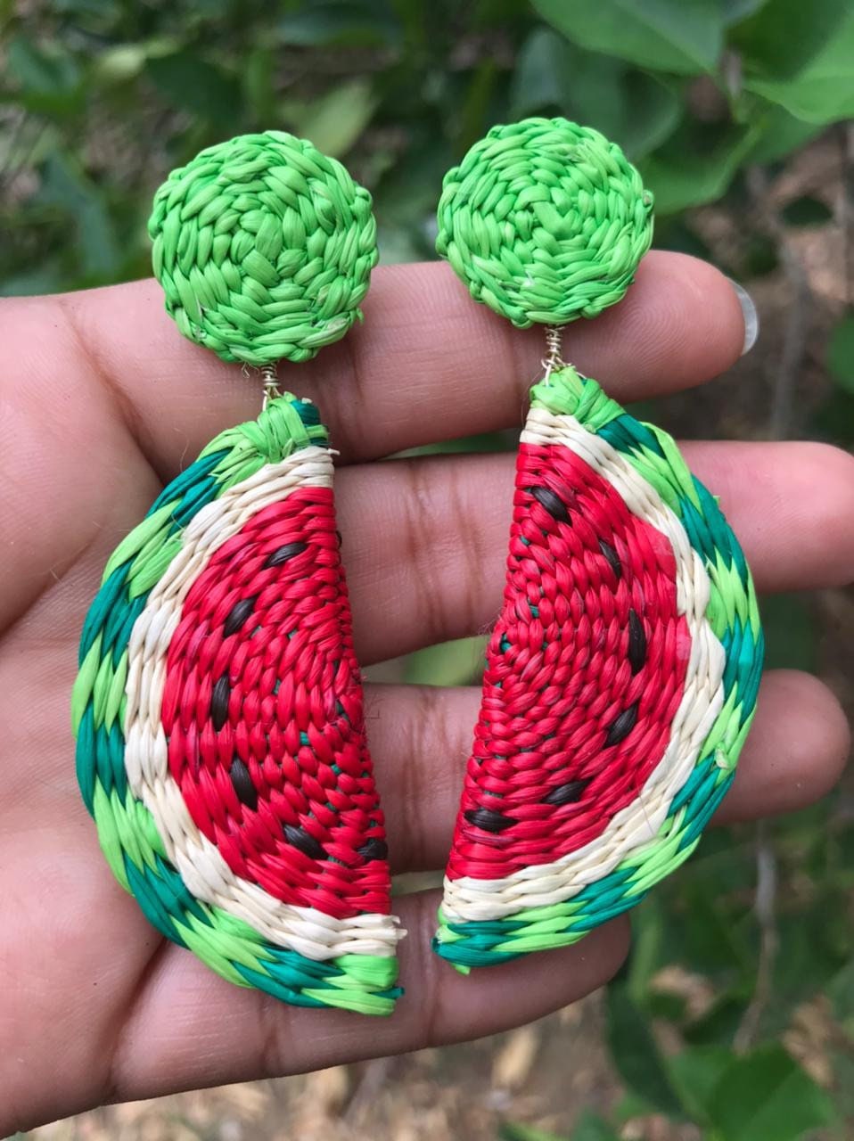 Watermelon seed bead earrings paparazzi outlet