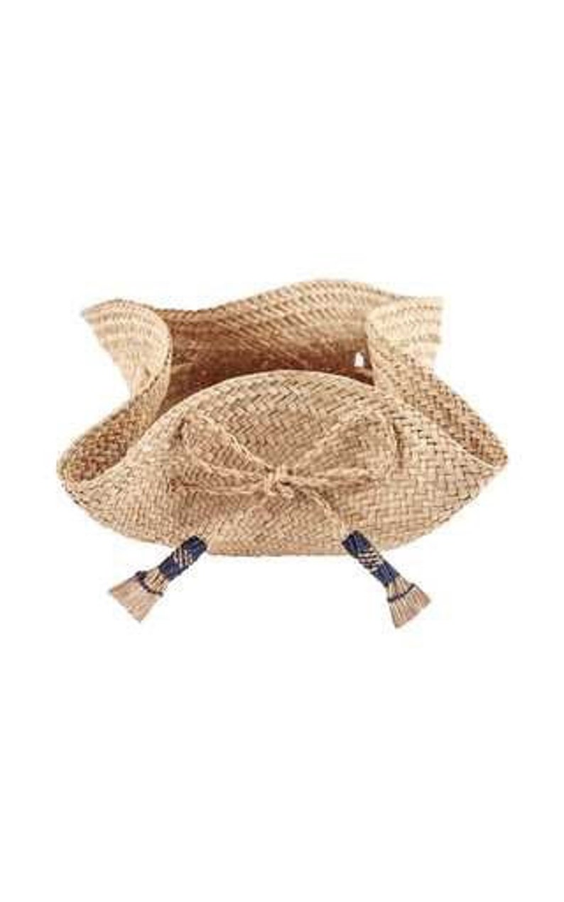 Woven Iraca/Straw Bread Basket Small & Large image 8