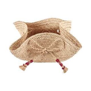 Woven Iraca/Straw Bread Basket Small & Large image 4