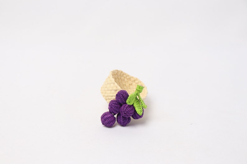 Iraca Fruits Napkin Rings image 6