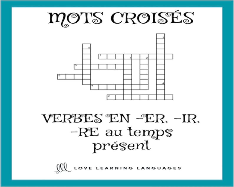 french-er-ir-re-verbs-crossword-puzzle-regular-verbs-etsy