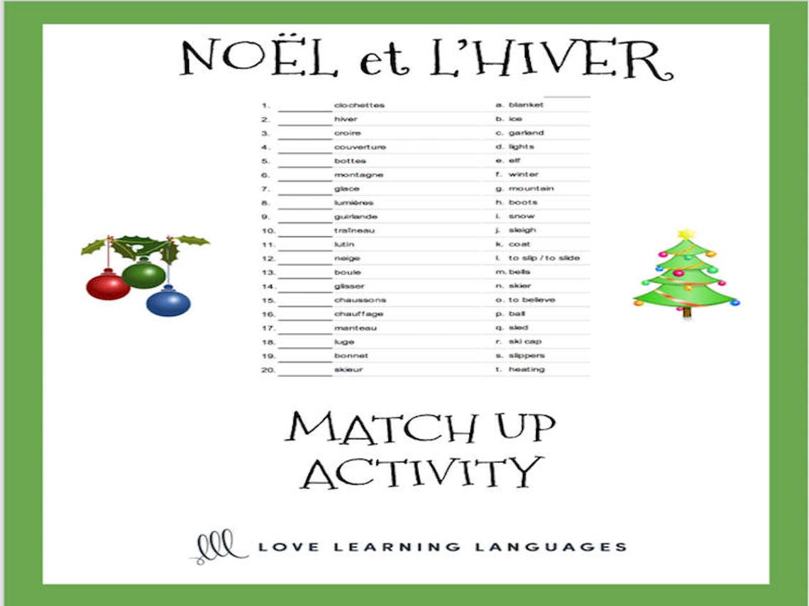 french-no-l-match-up-activities-french-christmas-worksheets-etsy