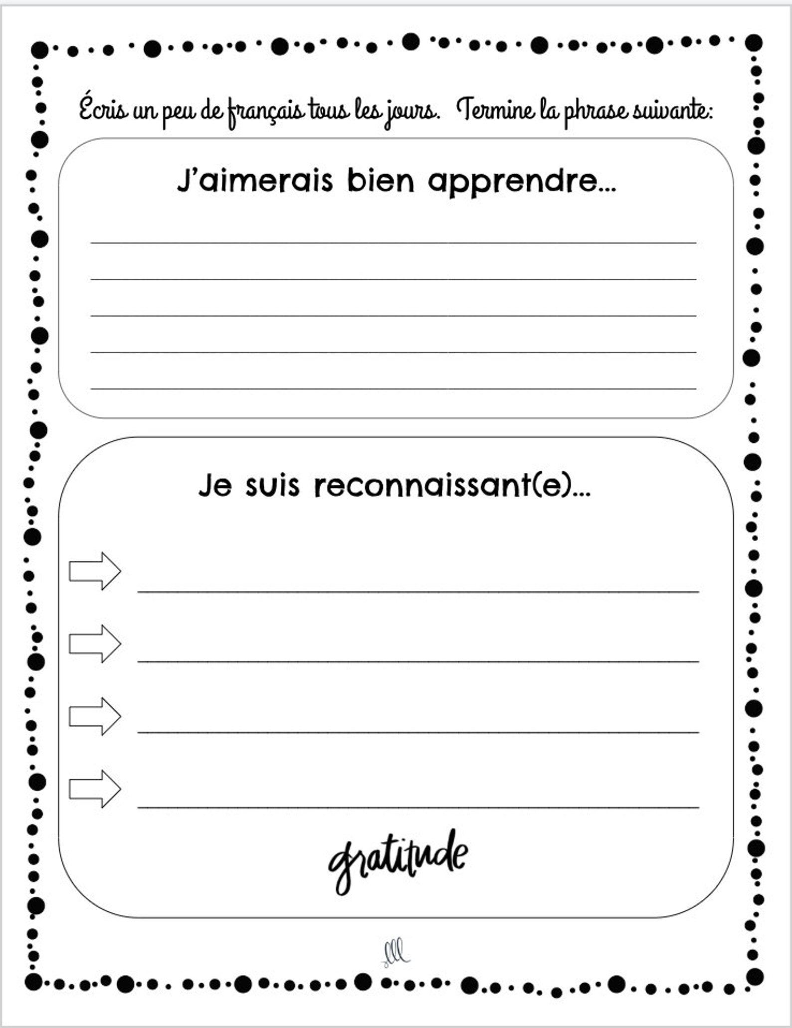 French Language Planner and Workbook 200 Page PDF Learn and Etsy