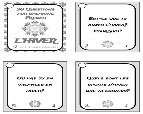 Vocabulaire d'hiver  Vocabulary cards, Word wall, Classroom