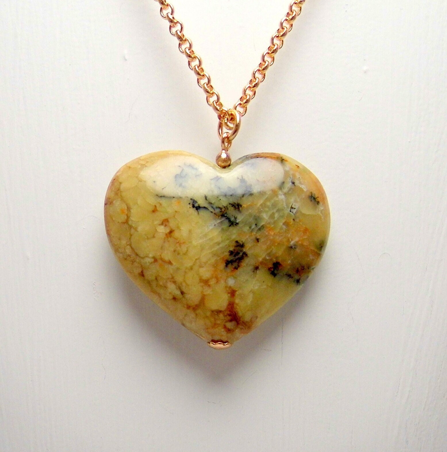 Buy Heart Necklace, Heart Necklace, Pendant Necklace, Heart 