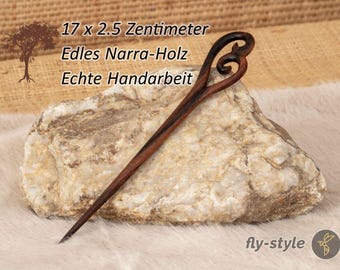 Wood Hair Stick for Bun – Handmade Hair Stick, Wooden Hair Pin, Boho Hair Accessory, Bun Holder for Long Hair, Hair Stick Women