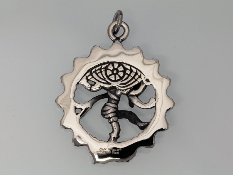 Dancing Shiva Pendant Nataraja Necklace The Dance of Lord Shiva silver zdjęcie 3