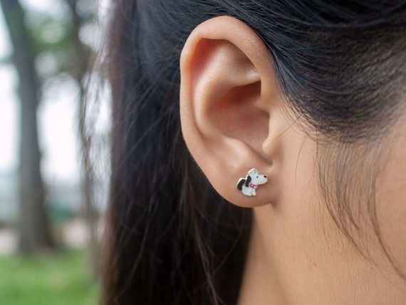 Orecchini A Bottone Unicorno In Argento 925 Per Bambine – Con Zircone E Chiusura A Scatto, Confezione Regalo S.Oliver - copertina