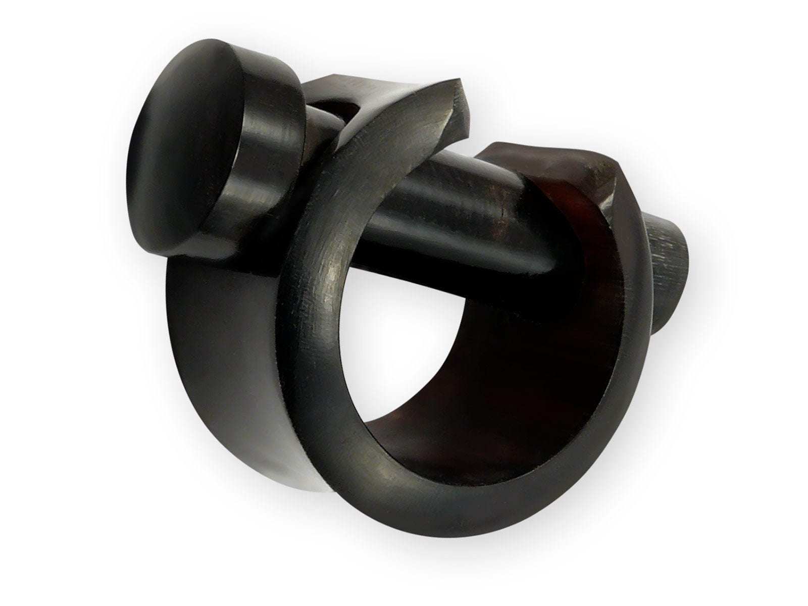 Tunnel Creole Ohr Plug Ohrgewicht Horn Piercing Schmuck Etsy