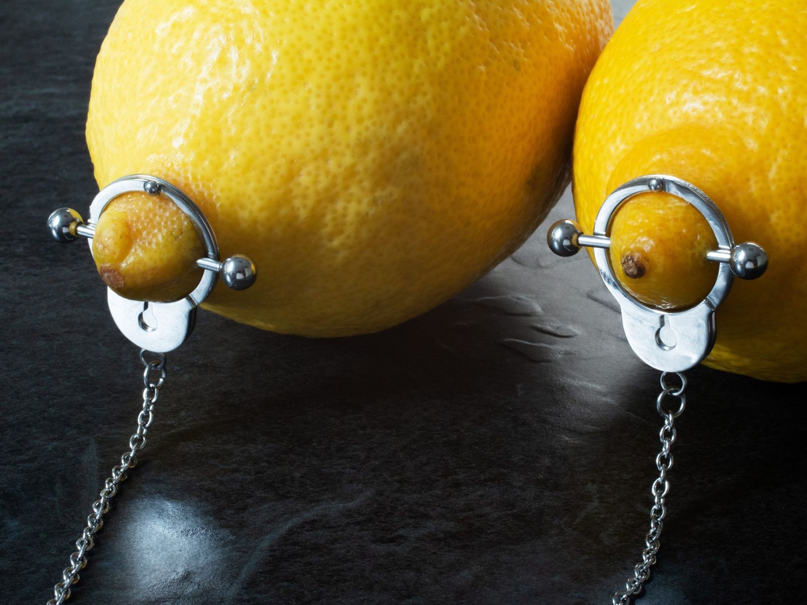 Handcuff Nipple Piercing Barbell Stainless Steel Nippel Etsy