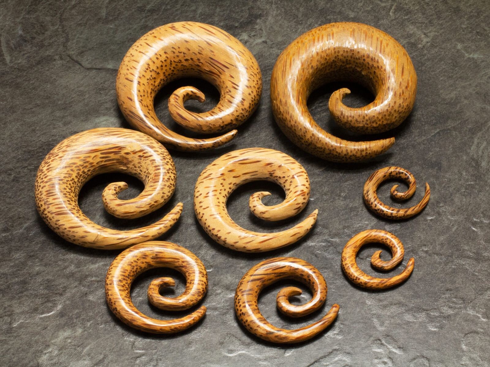 Beyoutifulthings Allungamento A Spirale Lunga In Acciaio Inox Taper Molti Colori, Ciondolo Allungabile A Forma Di Lumaca Di Dilatazione A Chiocciola Orecchio Piercing Gioielli 2-8 Mm, Acciaio - 14
