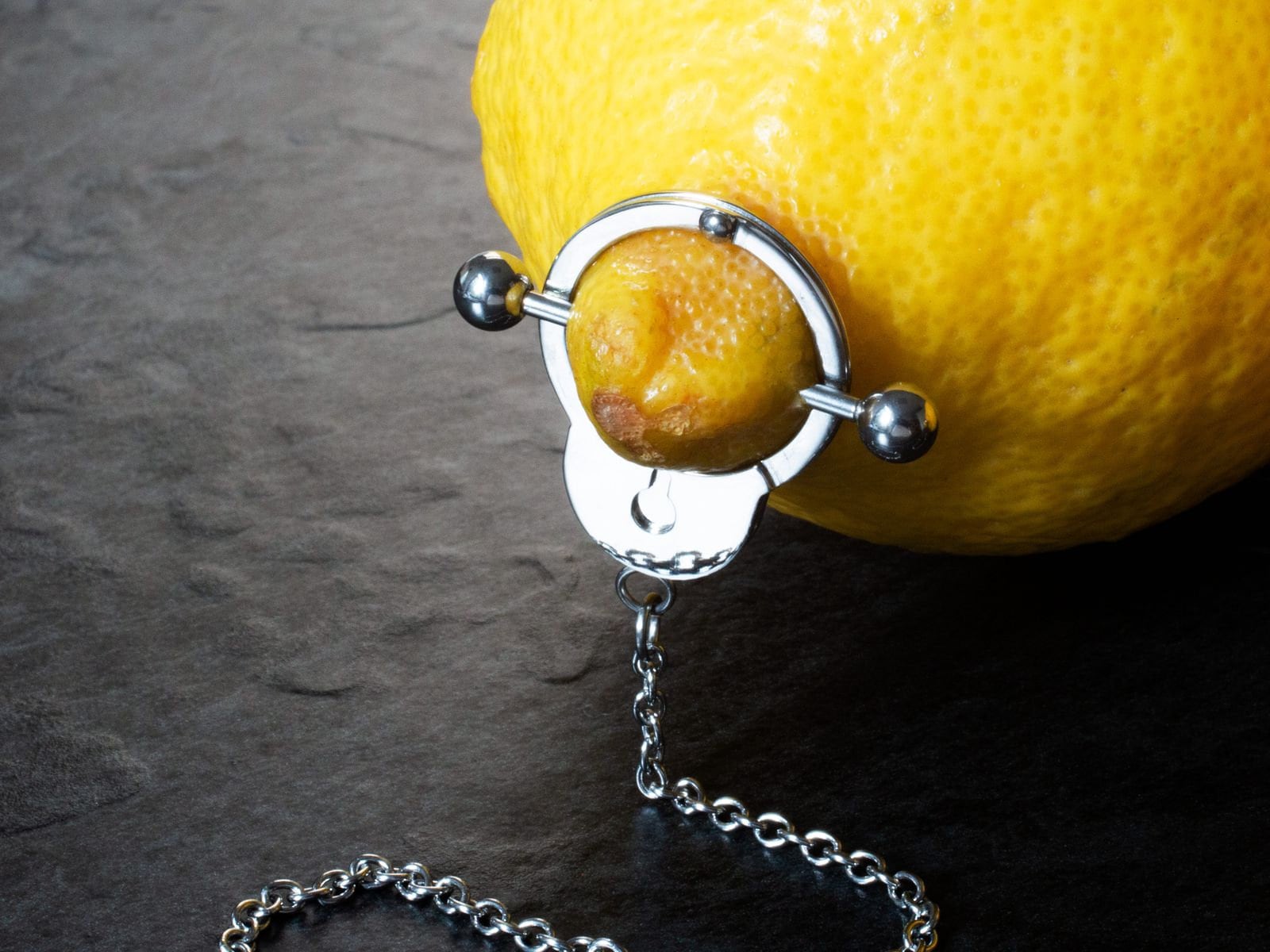 Handcuff Nipple Piercing Barbell Stainless Steel Nippel Etsy