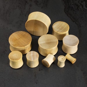 &lt;p&gt;Pair or Single of Concave Crocodile Wood Double Flared Plug&lt;/p&gt;