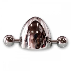 Tepelpiercing voor vrouwen - gemaakt van roestvrij staal, hoogglans gepolijst tepelschild