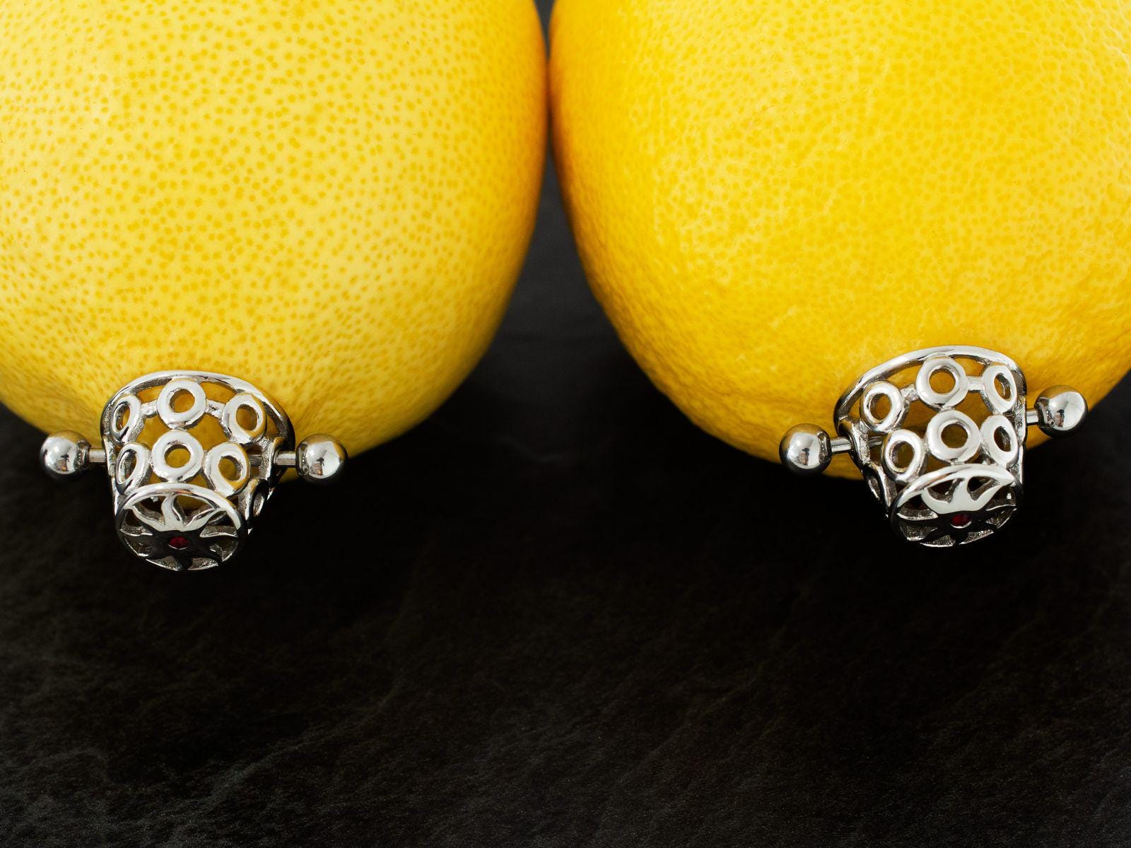 Intimate Rings Metal Nipple Piercing Made of 316L Stainless Steel - Intimate Jewelry With ...