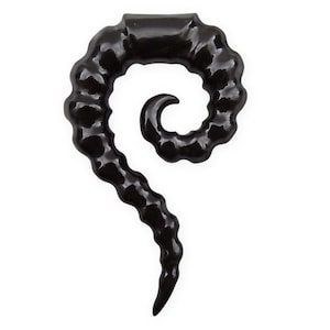 Spiral Ear Stretcher Ear Gauges Organic Earrings