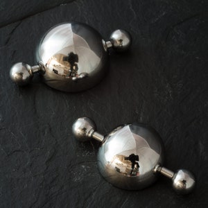 Nipple Piercing for Men - Made of Highly Polished Stainless Steel