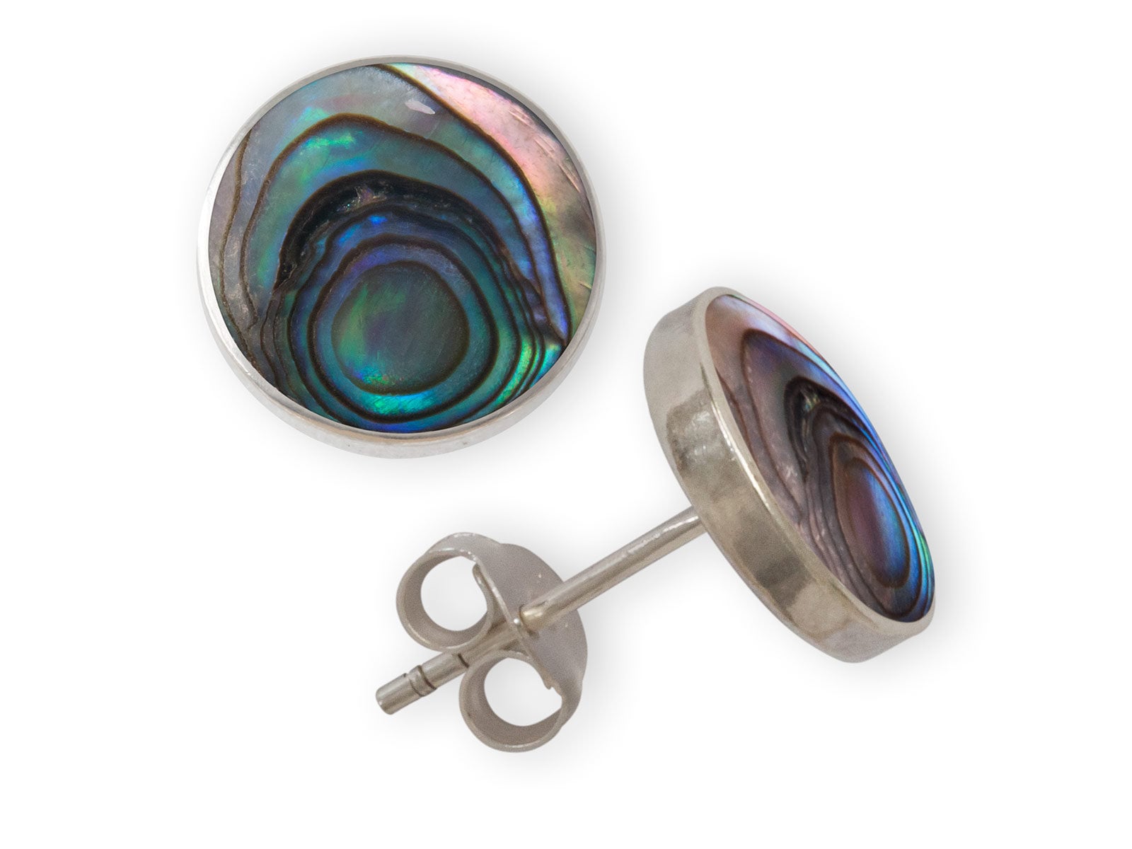 Argento Sterling Ovale Arcobaleno Luna Pietra Pendente Natale - Foto 12