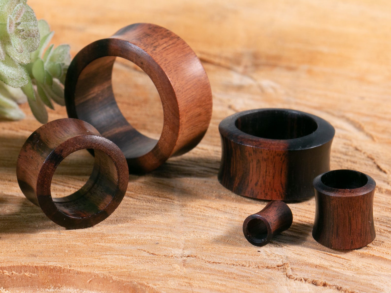 Wooden Flesh Tunnel Ear Plugs Ebony Wood 430mm Ear Gauges Etsy Australia