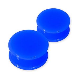 Soft Silicone Ear Plugs Flexible Ear Tunnel Gauges single or pair