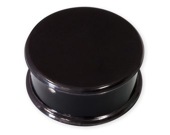 Flexible Silikon Top Hat Plugs soft Ohr Flesh Tunnel