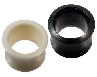 Flesh Tunnels aus Horn oder Knochen - Basic Ohr Plug Ear Tunnel bis 30mm