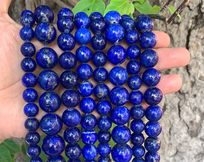 Super Quality Lapis Lazuli Beads Strand, Lapis Stone Blue Color Strand, Lapis Beads, Lapis Lazuli Beads Strand