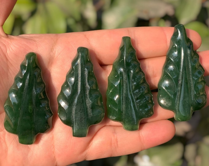 Green Polished Nephrite Jade Leaves, Nephrite Jade Leaves, Nephrite Leaves, Nephrite Jade Leaf, Jade Stone Leaves, Nephrite Leaves, Nephrite