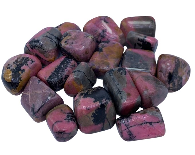 390g Top Quality Pink Rhodonite Tumbles, Pink Rhodonite Tumbles, Rhodonite Tumbles, Rhodonite Stone, Pink Rhodonite, Rhodonite Sone