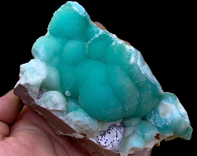 Beautiful Blue Color Aragonite Specimen, Aragonite Stone, Aragonite Specimen, Aragonite Blue Specimen, Specimen, Blue Aragonite Specimen