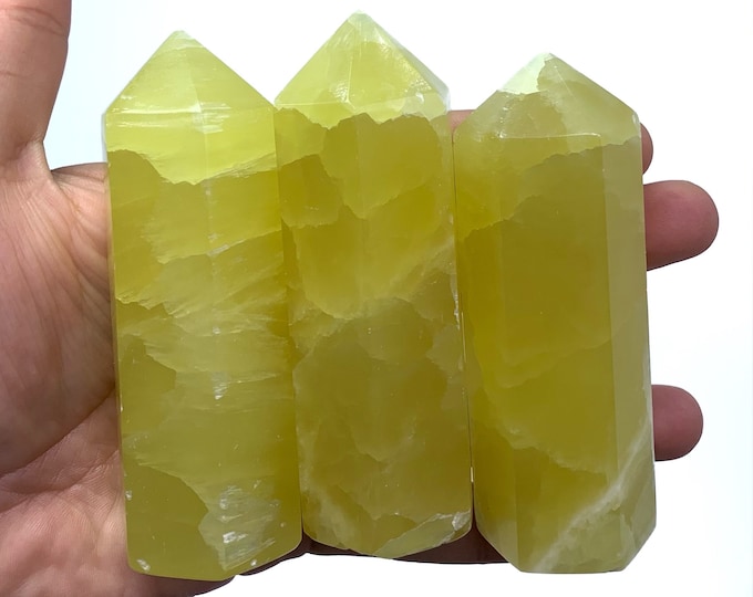Best Quality Yellow Lemon Calcite Point , Lemon Calcite, Lemon Calcite Tower, Lemon Calcite Points, Lemon Calcite Stone, Calcite Towers