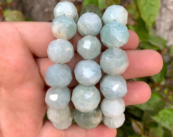 Large Aquamarine Natural Beads Bracelets, Natural Aquamarine Bracelets, Natural Aquamarine Bracelets, Aquamarine Bracelets, Aquamarine