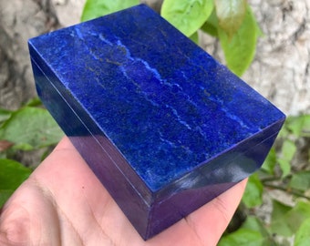 Lapis Lazuli doos, Lapis doos, Lapis stenen doos, Lapis Lazuli rechthoekige doos, Lapis Lazuli, Lapis sieradendoos, Lapis Lazuli sieradendoos 310g