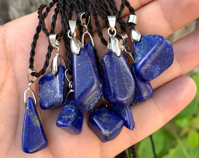Beautiful Lapis Lazuli Tumble Pendantss, Lapis Lazuli Pendant, Lapis Tumble Strands, Lapis Tumble Stone Strands, Lapis Strands, Lapis Lazuli