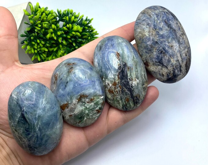 Blue Kyanite Palm Stone, Kyanite Palms, Blue Kyanite, Kyanite Stone, Blue Kyanite Palms, Kyanite Gemstone, Kyanite Palm Stone, Kyanite